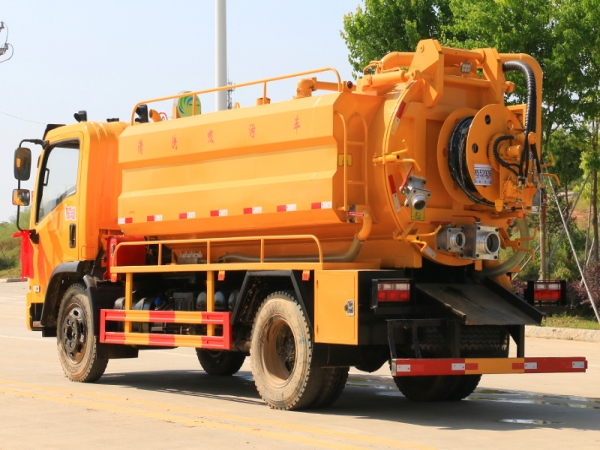 國六大福瑞卡 10方 清洗吸污車（廂式）