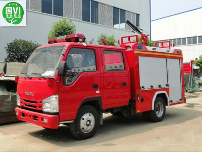 五十鈴藍牌1噸水罐消防車